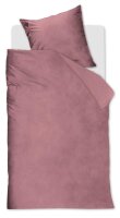 Rivièra Maison Samt Bettwäsche Polyester , Renforce Rückseite Estate Pink + 1x 1 , 1 155x220, 155 x 220 cm rosa