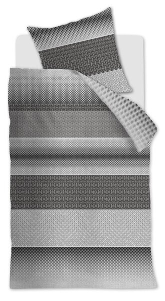 Rivièra Maison Kissenbezug Renforcé Retrogra Grey 1 80x80, 80 x 80 cm Grau