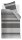 Rivièra Maison Kissenbezug Renforcé Retrogra Grey 1 80x80, 80 x 80 cm Grau