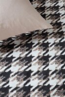 Rivièra Maison Biber Kissenbezug Pied Poule Sand 1 Sand 80x80, 80 x 80 cm natur