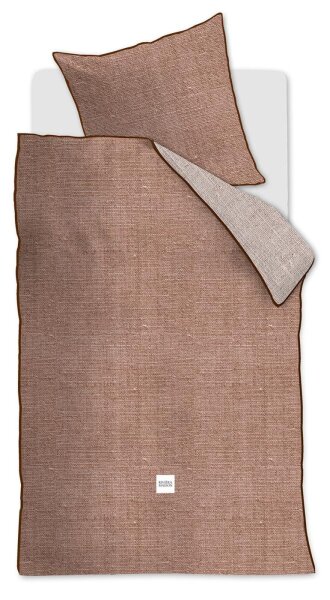 Rivièra Maison Bettwäsche Renforcé Coughton Court Terra + 1x 1 , 1 Terrakotta 135x200, 135 x 200 cm orange