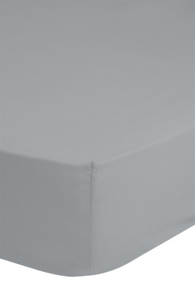 Good Morning Jersey Spannbettlaken 160/180 X 200 cm  silberfarben