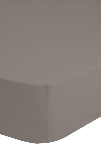 HIP Mako Satin Spannbettlaken 140 X 200 cm  natur