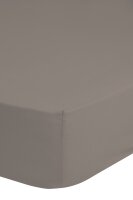 HIP Mako Satin Spannbettlaken 140 X 200 cm  natur
