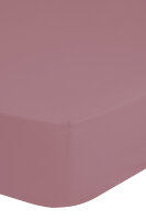 hip Mako Satin Spannbettlaken 1 teilig 90 X 220 cm  Pink
