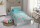 Soma Renforcé Pastell Bettwäsche-Set 2 teilig Bettbezug 2tlg 135x200cm 80x80 Waldtier Alpaka Einhorn Faultier Stern Blau