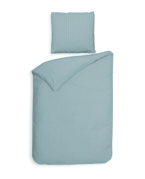 Heckett and Lane Mako Satin Banda BW 135 Sphere Blue Striped Sphere-Blue