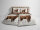 Heckett and Lane Mako Satin 1 x Bettwäsche 155 x 220 cm + 1 x Kissenbezug 80 x 80 cm Curtis Taupe Grey