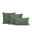 Heckett and Lane Mako Satin Elementi Kissenbezug 80x80 Calla Green Uni Calla-Green
