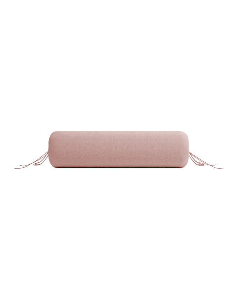 Zo!Home  Lino Nackenrollenbezug 25x90 Old Rose Uni Old-Rose