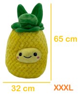 Soma Plüsch-Kissen Ananas XXL 65 cm...