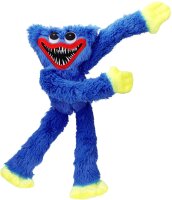 Huggy Wuggy Poppy Playtime Huggy Wuggy Kuscheltiere Blau Plüsch New Horror Game Hagiwagi Plüschpuppe für Kinder (40 cm blau)