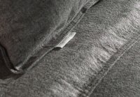 Heckett and Lane Flanell Franela Bettwäsche 135 Frost Grey Uni Frost-Grey 1 Bettbezug 135x200cm + 1 Kissenbezug 80x80cm