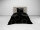 Heckettlane 1 x Bettwäsche 135x200 cm  + 1 x Kopfkissenbezug 80 x 80 cm Flanell Cayla Night Black