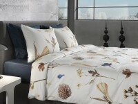 Heckett and Lane Flanell Yaza Bettwäsche 155 Multi Flowers Multi 1 Bettbezug 155x220cm + 1 Kissenbezug 80x80cm