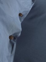 Yellow Perkal Percale Bettwäsche 155 Midnight Blue Uni Midnight-Blue 1 Bettbezug 155x220cm + 1 Kissenbezug 80x80cm