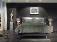 Yellow Perkal Percale Bettwäsche 155 Army Green Uni...