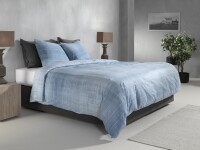 Zo!Home Flanell Eres Bettwäsche 135 Blue Patchwork Blue 1 Bettbezug 135x200cm + 1 Kissenbezug 80x80cm