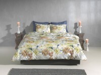 Zo!Home Flanell Marvel Bettwäsche 135 Green Flowers...