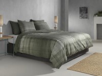 Zo!Home Flanell Marley Bettwäsche 135 Kalamata Green  Kalamata-Green 1 Bettbezug 135x200cm + 1 Kissenbezug 80x80cm