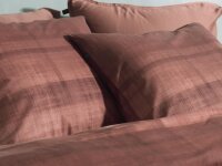 Zo!Home Flanell Marley Bettwäsche 135 Rio Red  Rio-Red 1 Bettbezug 135x200cm + 1 Kissenbezug 80x80cm