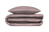 Zo!Home  Velluto a Coste Bettwäsche 155 Blush Rose Uni Blush-Rose 1 Bettbezug 155x220cm + 1 Kissenbezug 80x80cm