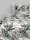 Zo!Home Mako Satin Kendal Bettwäsche 135 White Nature White 1 Bettbezug 135x200cm + 1 Kissenbezug 80x80cm