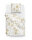 Zo!Home Mako Satin Micah Bettwäsche 135 White Flora White 1 Bettbezug 135x200cm + 1 Kissenbezug 80x80cm