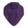Knit Factory Sally DreiecksSchal 220x85 cm Glatt Lila