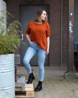 Knit Factory Nena L Glatt Rot