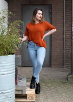 Knit Factory Nena L Glatt Rot