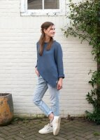 Knit Factory Jasmin Pullover 36/38 Glatt Schwarz