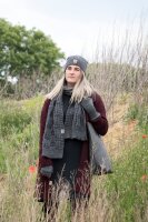 Knit Factory Bobby Schal 200x30 cm Glatt Rot