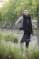 Knit Factory Luna Strickjacke 40/42 Glatt Gr&uuml;n