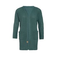 Knit Factory Luna Strickjacke 36/38 Glatt Gr&uuml;n