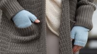 Knit Factory Jaida Strickjacke 36/38 Glatt Braun