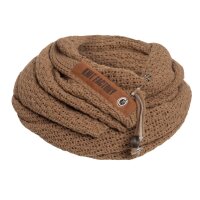 Knit Factory Luna Schal 200x50 cm Glatt Beige