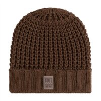 Knit Factory Robin Mütze 0 Glatt Braun