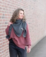 Knit Factory Robin Pullover 40/42 Glatt Braun