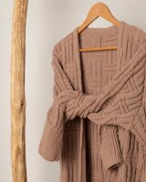 Knit Factory Bobby Strickjacke 36/38 Glatt Braun