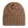 Knit Factory Sally Mütze One Size Glatt Beige