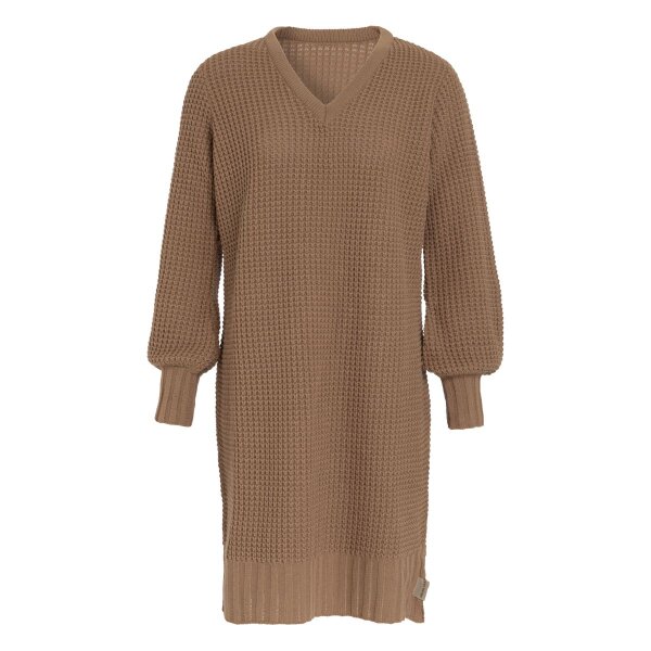 Knit Factory Robin Kleid 40/42 Glatt Beige