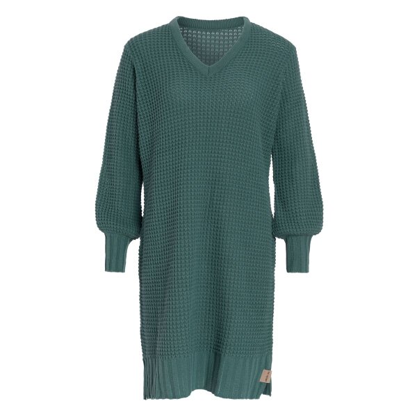 Knit Factory Robin Kleid 36/38 Glatt Grün