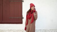 Knit Factory Robin Kleid 36/38 Glatt Stonegreen