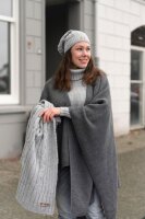 Knit Factory Elin Schal 200x50 cm Glatt Lila