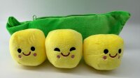 Kawaii Erbsen Plüschtier 25 cm – Kuscheltier PEA Stuffed für Kinder
