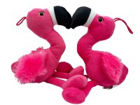 Kuscheltier Plüschtier XXL Plüsch Flamingo pink aus niciweichem Stoff für Mädchen, Jungen & Babys – Flauschiges Stofftier zum Spielen (Flamingo 38 cm)