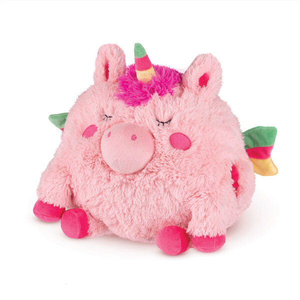 Handwärmer Kuschelwarmies Kuschelfreunde Wärmekissen Stofftier Kuscheltier Plüschtier (Einhorn, Handwärmer 35 cm x 35 cm x 35 cm)