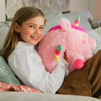 Handwärmer Kuschelwarmies Kuschelfreunde Wärmekissen Stofftier Kuscheltier Plüschtier (Einhorn, Handwärmer 35 cm x 35 cm x 35 cm)