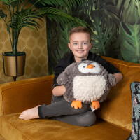 Handwärmer Kuschelwarmies Kuschelfreunde Wärmekissen Stofftier Kuscheltier Plüschtier (Pinguin, Handwärmer 35 cm x 35 cm x 35 cm)